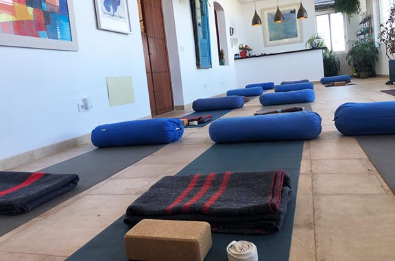 Sala de práctica del retiro