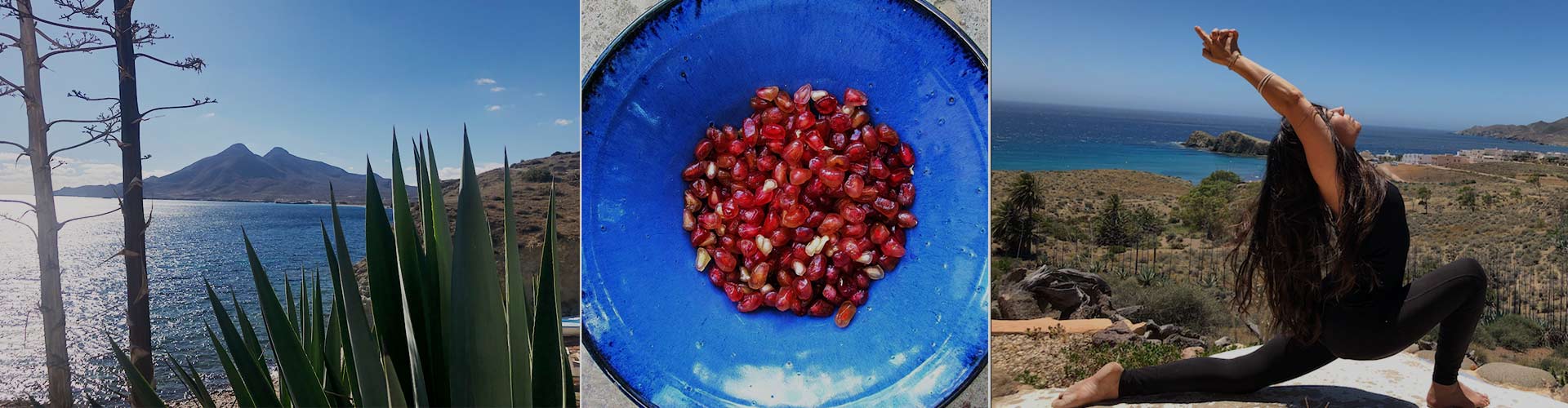 Cabecera retiro Yoga y Yoga nidra en Cabo de Gata